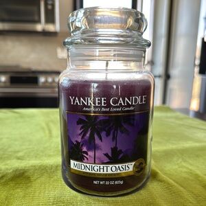 Yankee Candle Midnight Oasis Jar